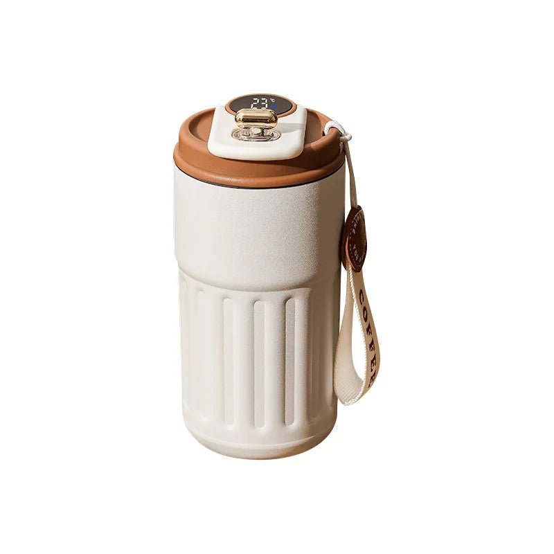 Smart Thermosbeker 450 ml van 316 RVS met LED Temperatuurdisplay