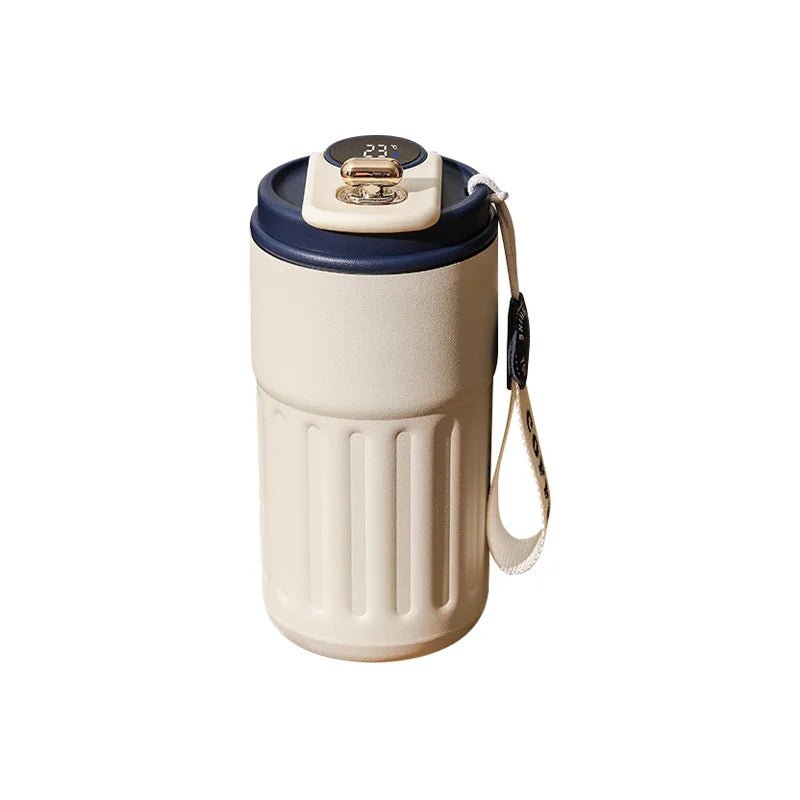 Smart Thermosbeker 450 ml van 316 RVS met LED Temperatuurdisplay