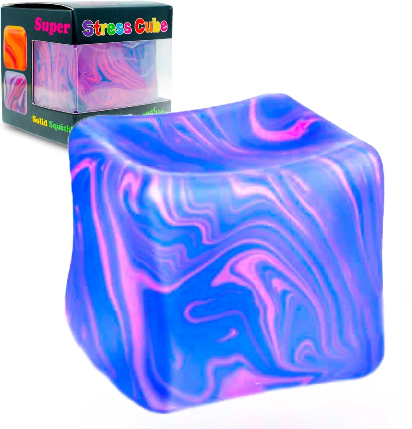Sensorische stressbal met gelvulling voor ontspanning, fidgetgebruik en stressvermindering