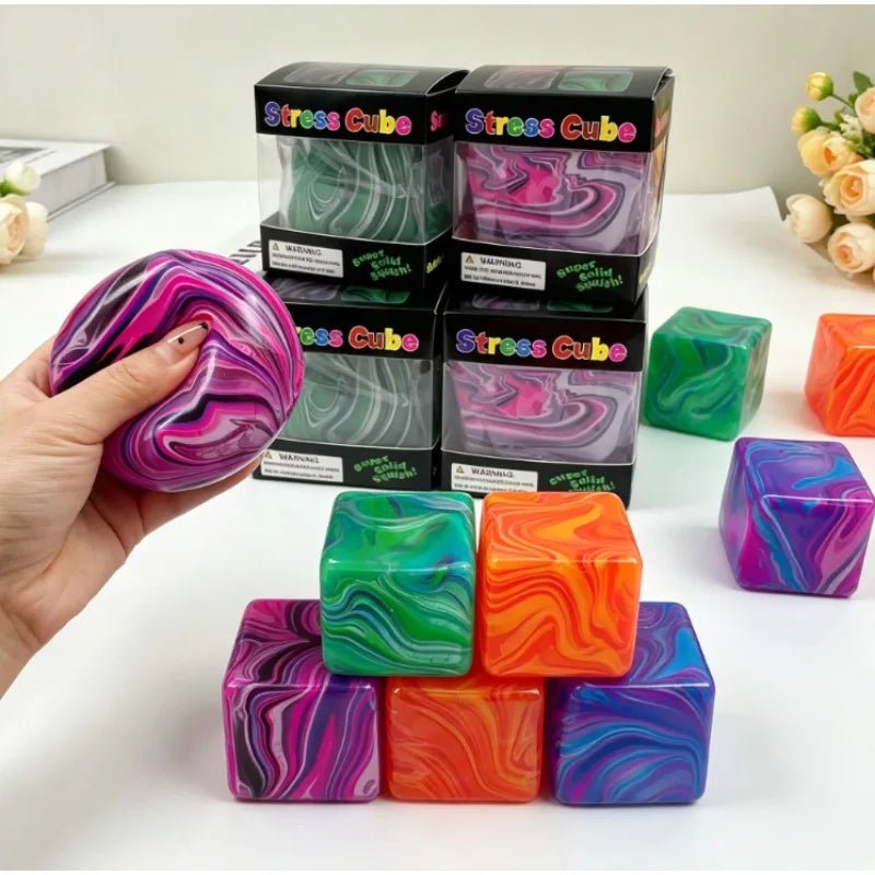 Sensorische stressbal met gelvulling voor ontspanning, fidgetgebruik en stressvermindering