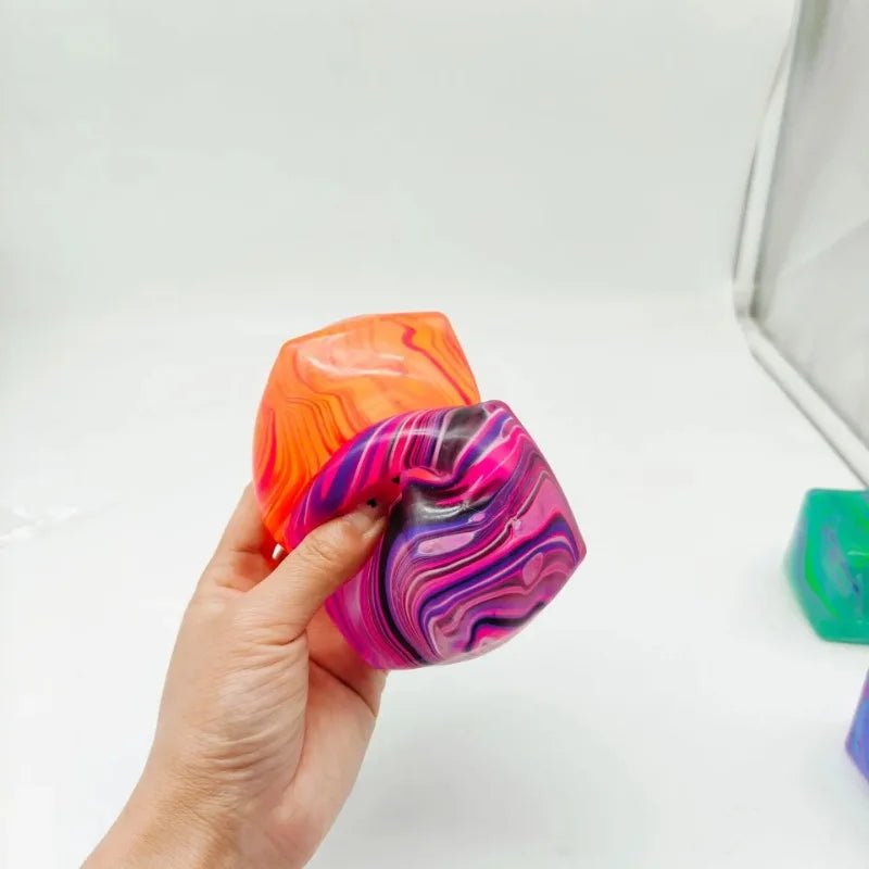 Sensorische stressbal met gelvulling voor ontspanning, fidgetgebruik en stressvermindering