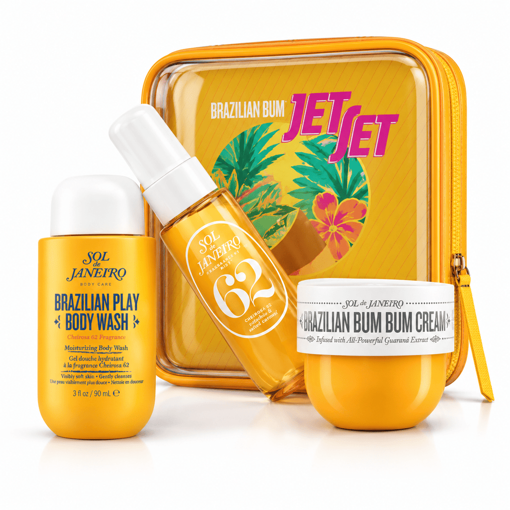 Sol de Janeiro Brazilian Bum Bum Jet Set – 3-delige Reisset - Spotlights shopping