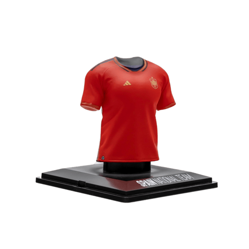 Spanje My Jersey 2022 officieel gelicentieerd mini thuisshirt met display case en Augmented Reality