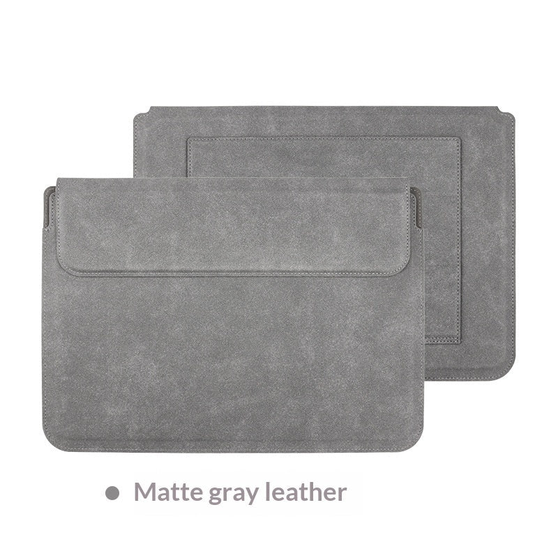 MacBook Air Laptop Sleeve van PU-leer in verschillende kleuren voor 13 tot 16 inch laptops
