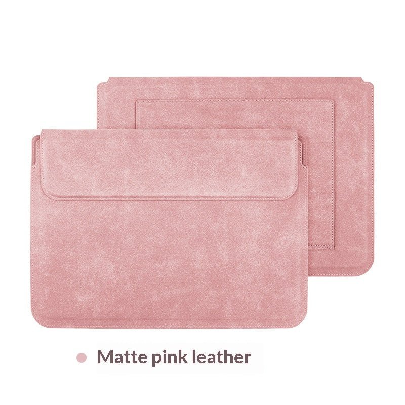 MacBook Air Laptop Sleeve van PU-leer in verschillende kleuren voor 13 tot 16 inch laptops