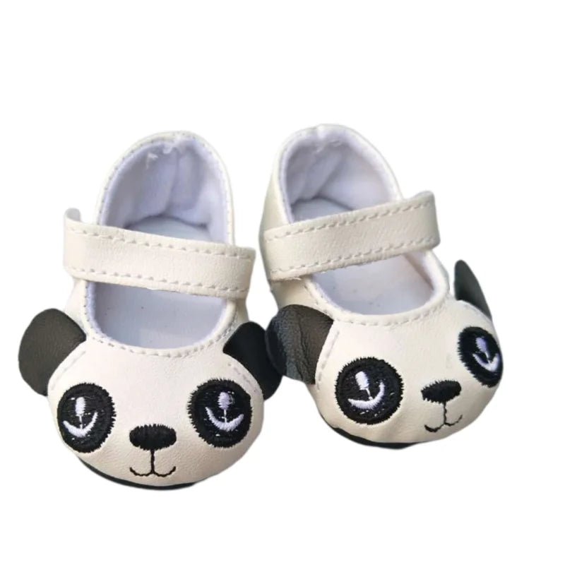 Zomerse poppenschoenen voor 18 inch en 45 cm babypoppen en rebornpoppen