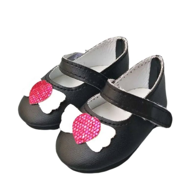 Zomerse poppenschoenen voor 18 inch en 45 cm babypoppen en rebornpoppen