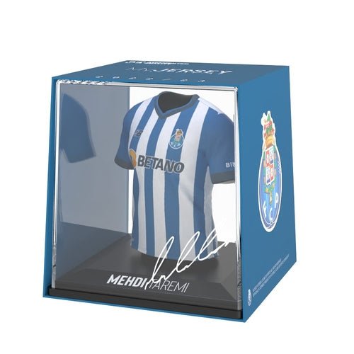 MyJersey FC Porto Mehdi Taremi 2022/2023 voetbalverzamelobject in transparante displaycase