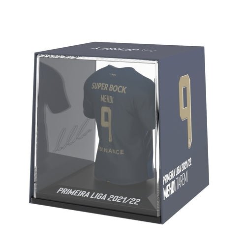 Mehdi Taremi FC Porto My Jersey 2021/2022 mini voetbalshirt met display case en Augmented Reality
