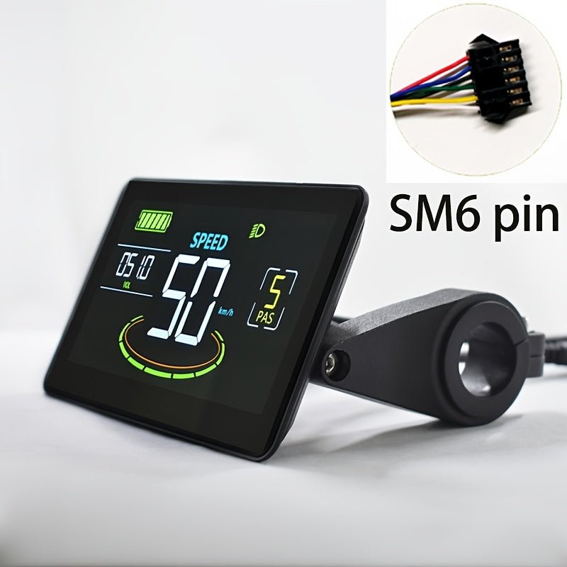 UART2 LCD H6C Display – E-Bike & Elektrische Scooter - Spotlights shopping