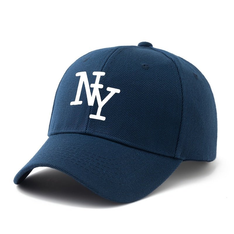 Unisex NY pet in klassieke baseballstijl met print
