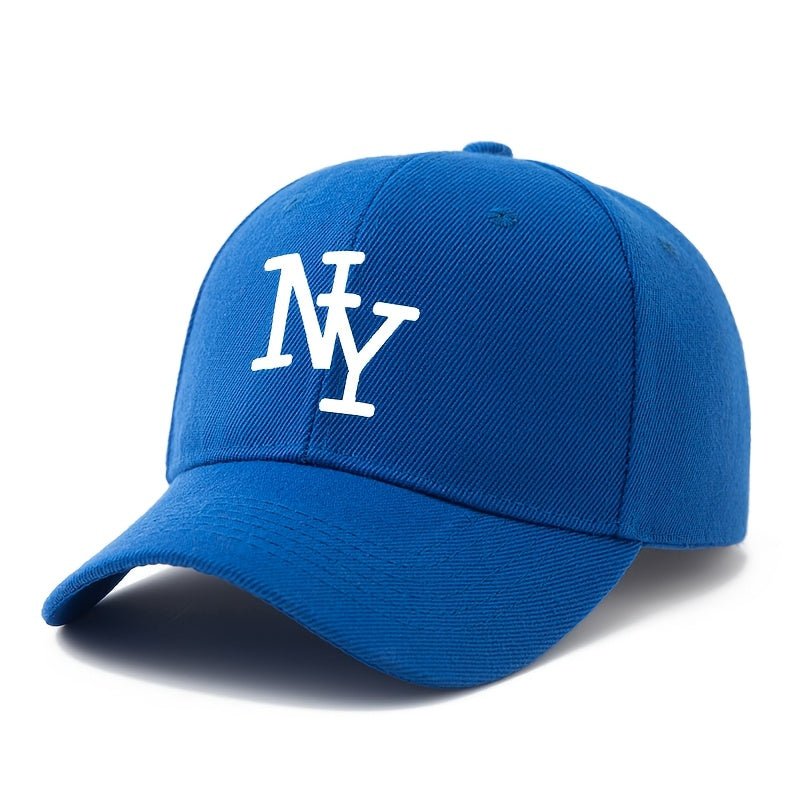 Unisex NY pet in klassieke baseballstijl met print