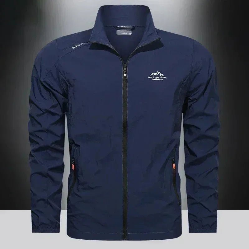 UPF100+ Men Summer Windbreaker Zip Pockets Uv Sun Protection Jackets Breathable Ultra-light Clothes Outdoor Skin Thin Coats Camp - Spotlights shopping