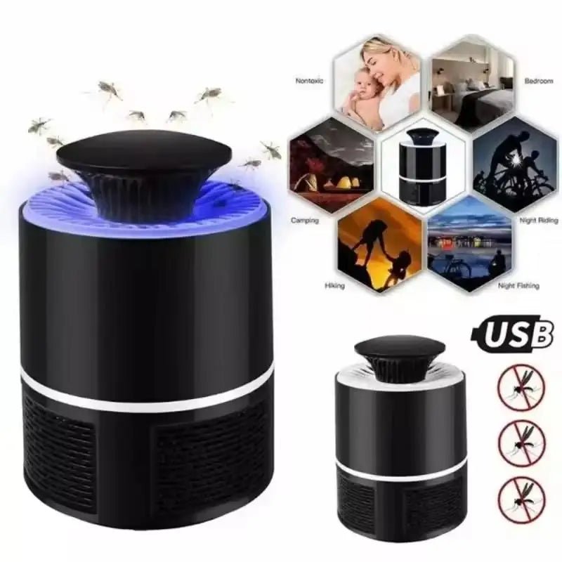 USB muggenlamp met UV en sterrenhemelprojectie