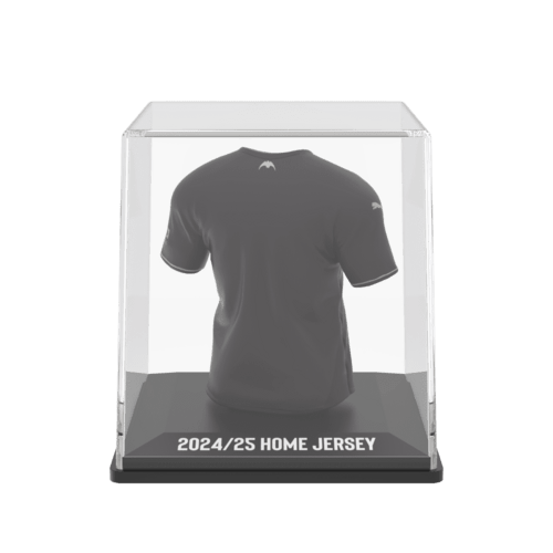 Valencia CF My Jersey 2024/2025 Away officieel gelicentieerd mini voetbalshirt met display case en AR