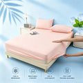 Verkoelend hoeslaken van ijszijde met 360° elastische pasvorm voor een fris en comfortabel bed