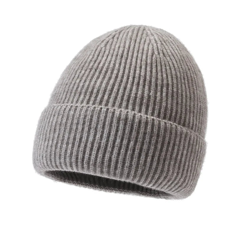 Zachte beanie voor koude winterdagen