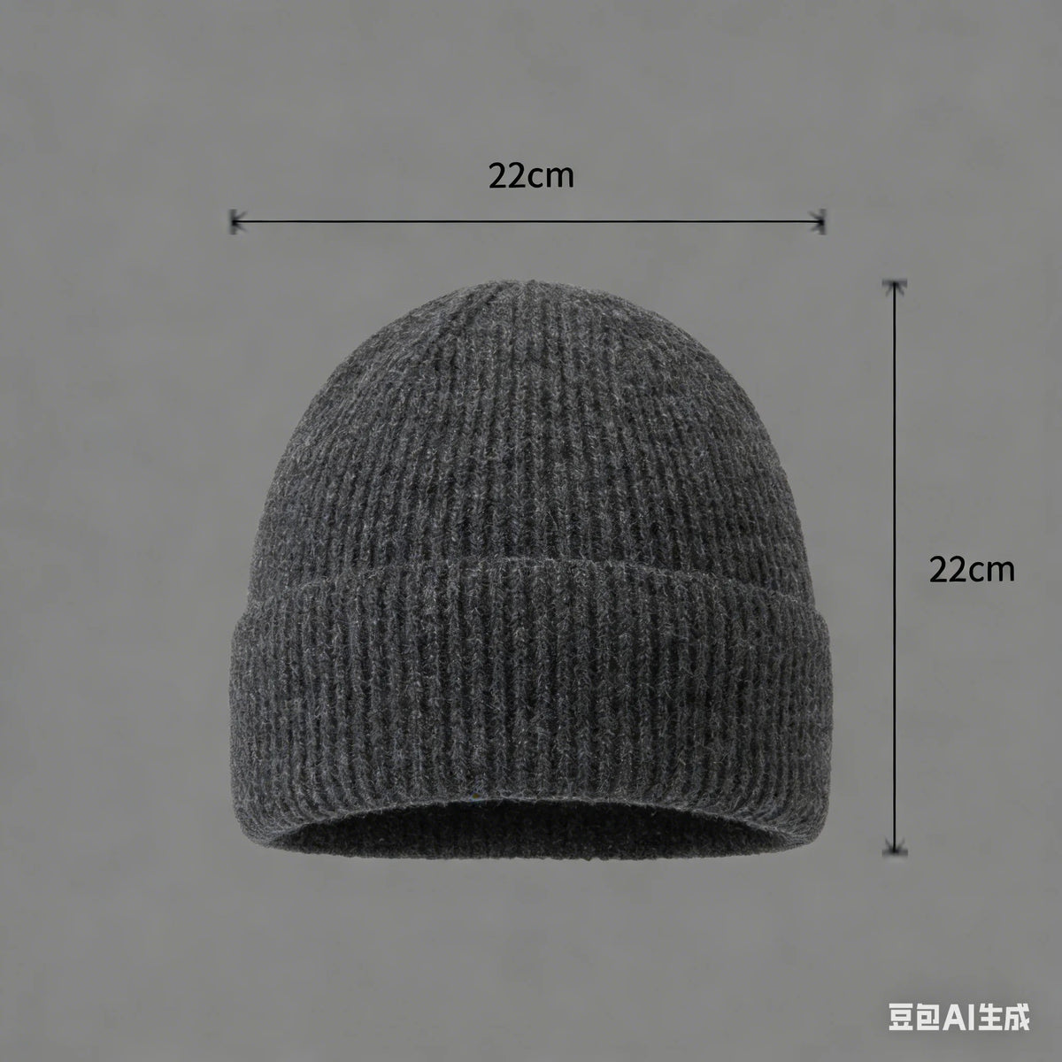 Zachte beanie voor koude winterdagen