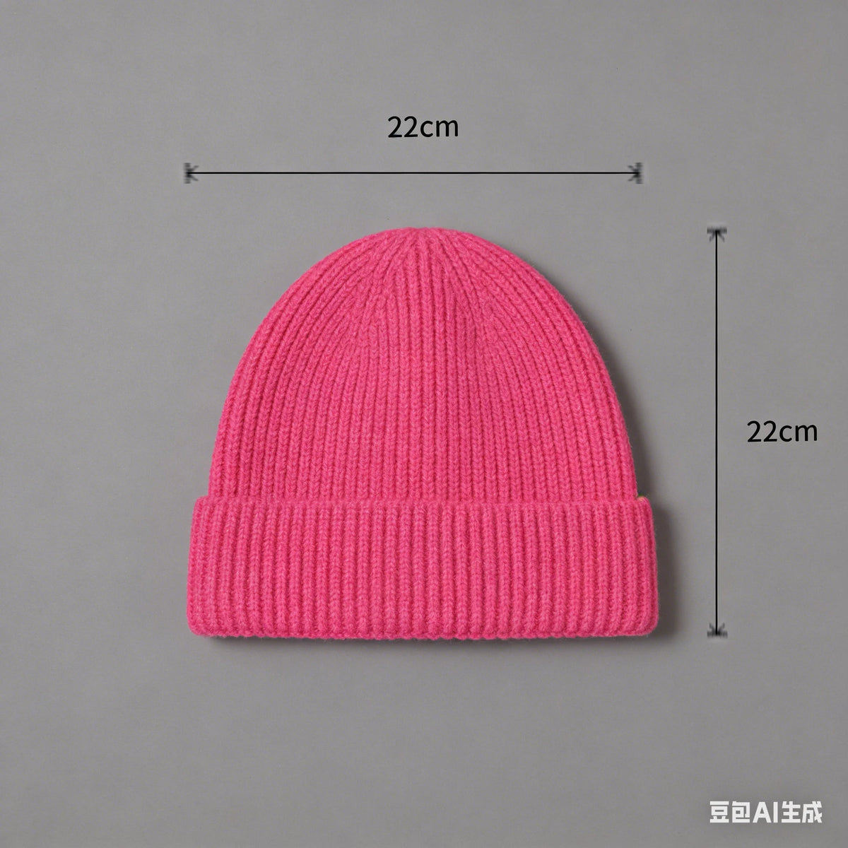 Zachte beanie voor koude winterdagen