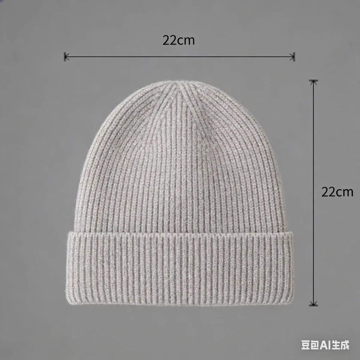 Zachte beanie voor koude winterdagen