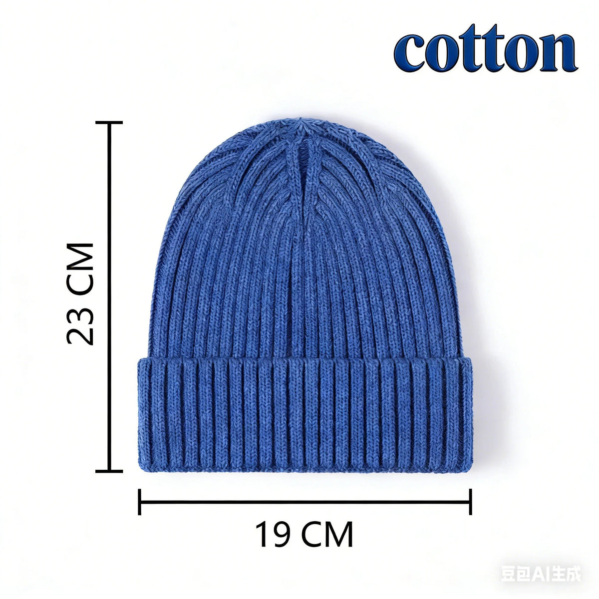 Zachte beanie voor koude winterdagen