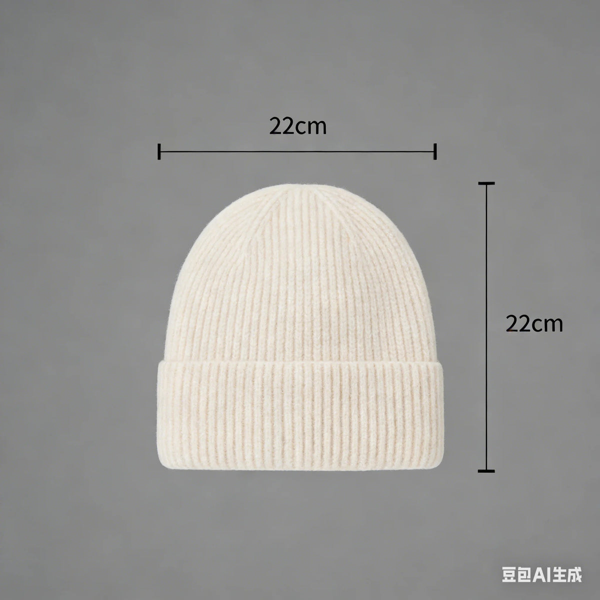 Zachte beanie voor koude winterdagen