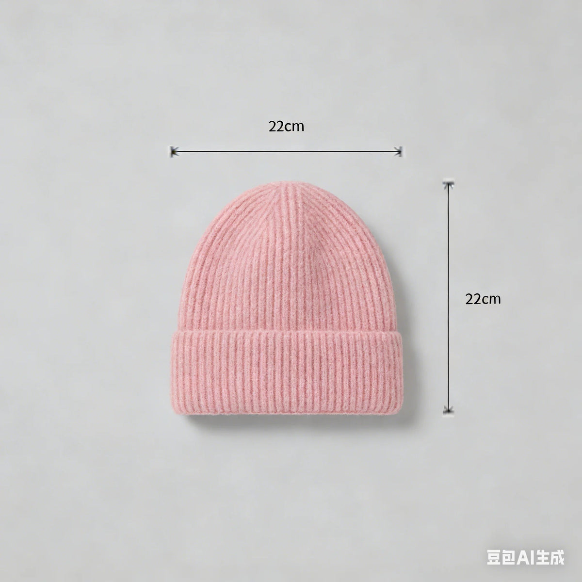 Zachte beanie voor koude winterdagen