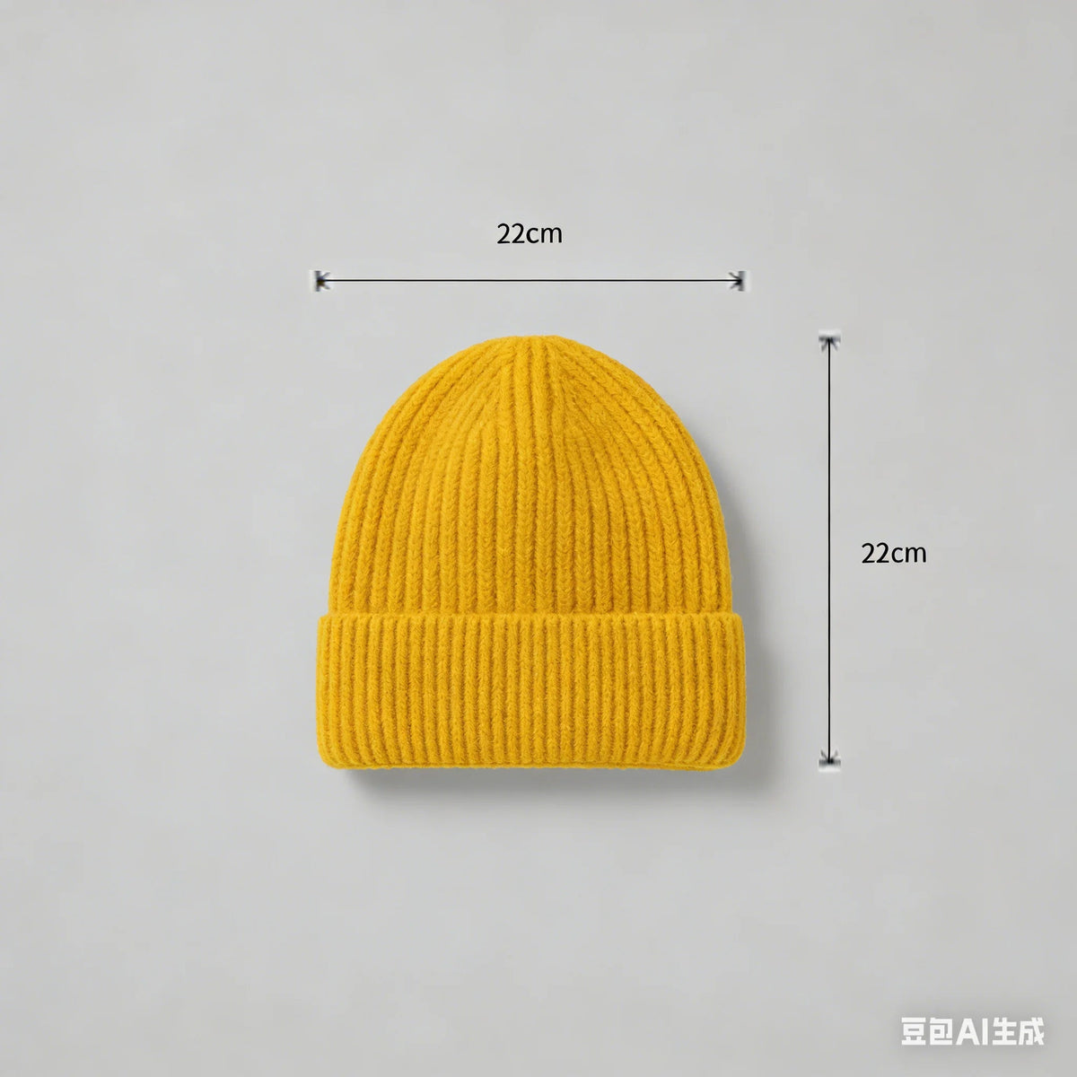 Zachte beanie voor koude winterdagen
