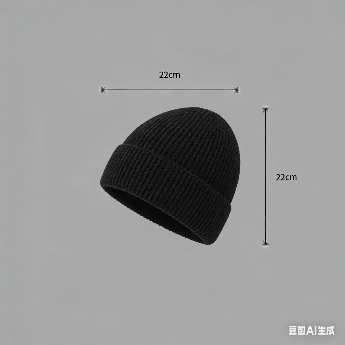 Zachte beanie voor koude winterdagen