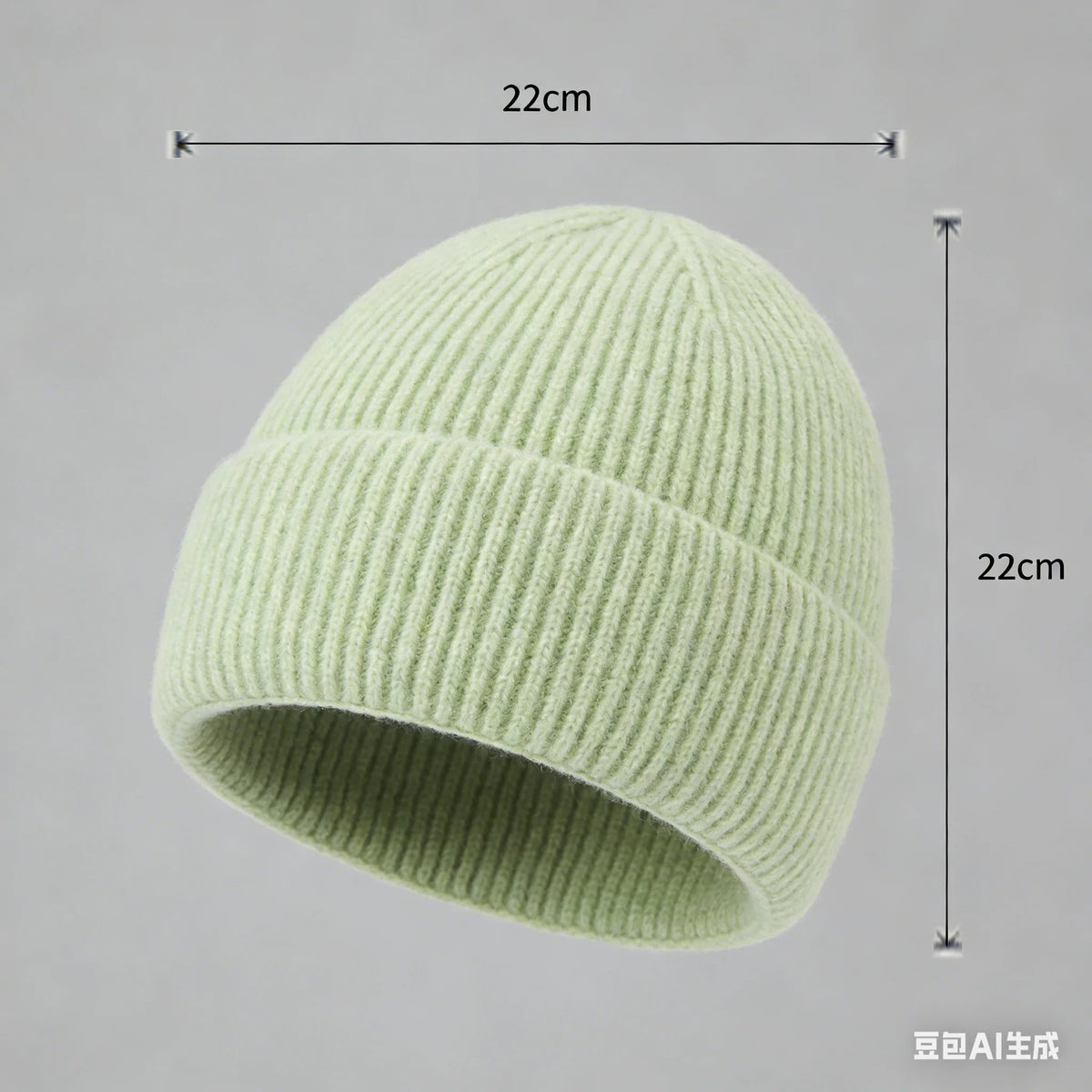 Zachte beanie voor koude winterdagen