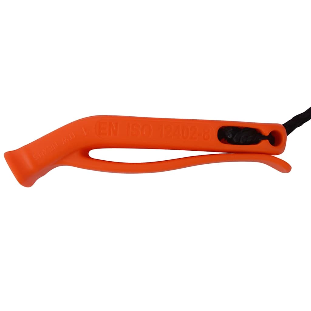 Oranje reddingsvest 100N maat M voor 40-60 kg met reflecterende strips, YKK-rits en noodfluitje